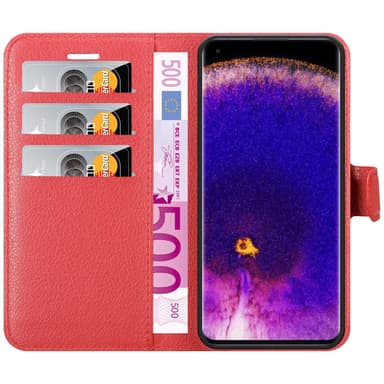 Oppo FIND X5 PRO Deksel Etui Case (rød)
