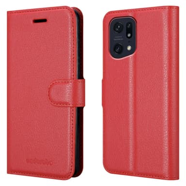 Oppo FIND X5 PRO Deksel Etui Case (rød)