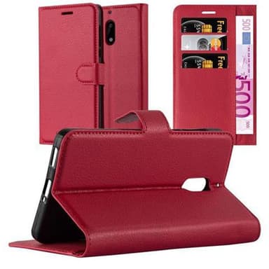 Nokia 6 2017 Deksel Etui Case (rød)