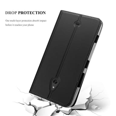 Nokia Lumia 1320 lommebokdeksel etui (svart)