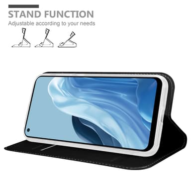Realme 7 5G lommebokdeksel etui (svart)