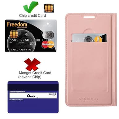 Samsung Galaxy S3 MINI lommebokdeksel etui (rosa)