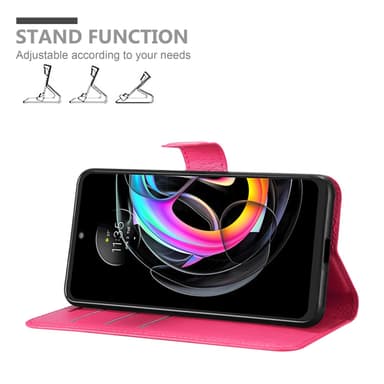 Motorola EDGE 20 LITE / FUSION Deksel Etui Case (rosa)