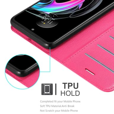Motorola EDGE 20 LITE / FUSION Deksel Etui Case (rosa)