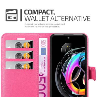 Motorola EDGE 20 LITE / FUSION Deksel Etui Case (rosa)
