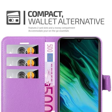 Honor 20e Deksel Etui Case (lilla)