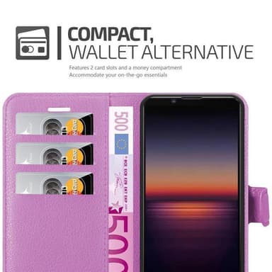 Sony Xperia 1 II Deksel Etui Case (lilla)