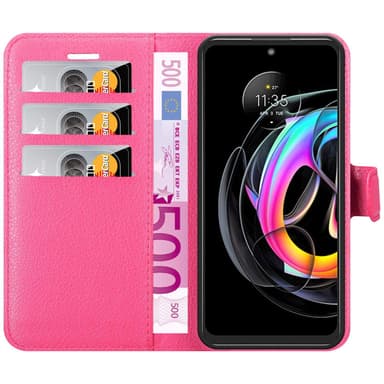 Motorola EDGE 20 LITE / FUSION Deksel Etui Case (rosa)