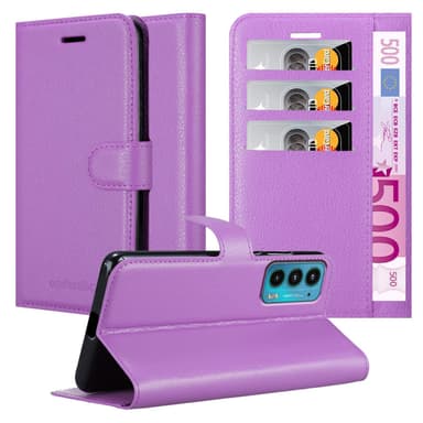 Motorola EDGE 20 Deksel Etui Case (lilla)