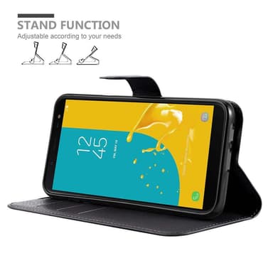 Samsung Galaxy J6 2018 Deksel Etui Case (svart)