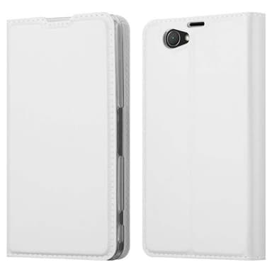 Sony Xperia Z1 COMPACT lommebokdeksel etui (sølv)
