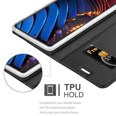 Xiaomi POCO X3 GT lommebokdeksel etui (svart)