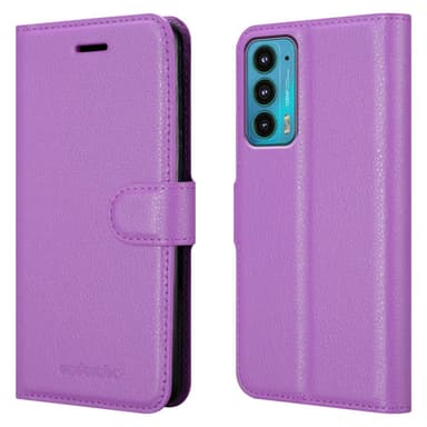 Motorola EDGE 20 Deksel Etui Case (lilla)