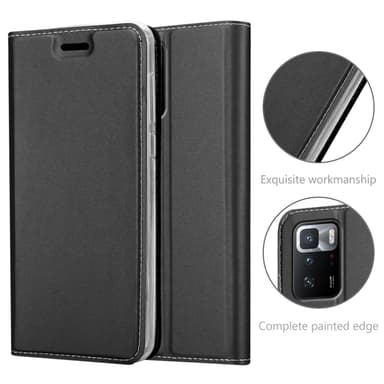 Xiaomi POCO X3 GT lommebokdeksel etui (svart)