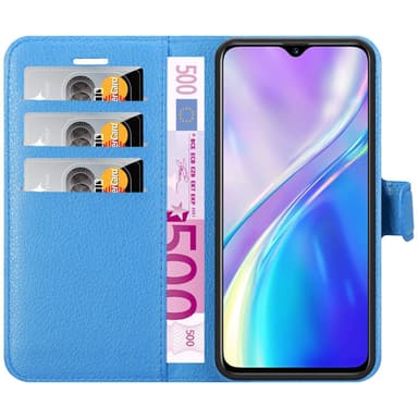 Realme X2 / XT / Oppo K5 Deksel Etui Case (blå)
