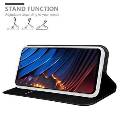 Xiaomi POCO X3 GT lommebokdeksel etui (svart)