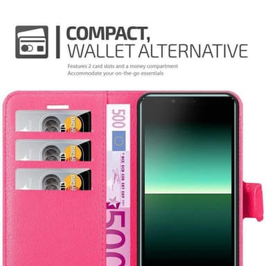 Sony Xperia 10 II Deksel Etui Case (rosa)
