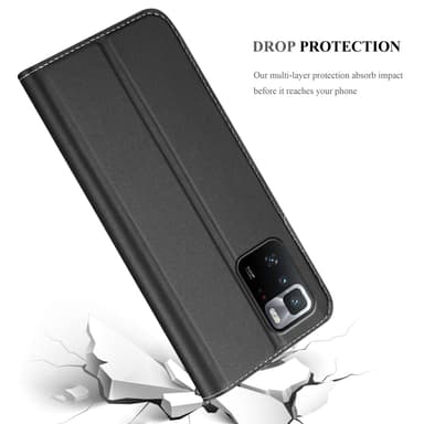 Xiaomi POCO X3 GT lommebokdeksel etui (svart)