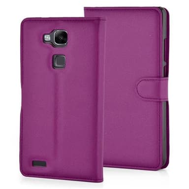 Huawei D3 MATE 7 Deksel Etui Case (lilla)