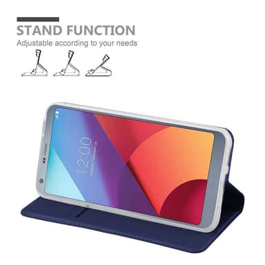 LG G6 lommebokdeksel etui (blå)