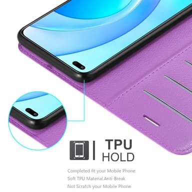 Honor 50 LITE Deksel Etui Case (lilla)