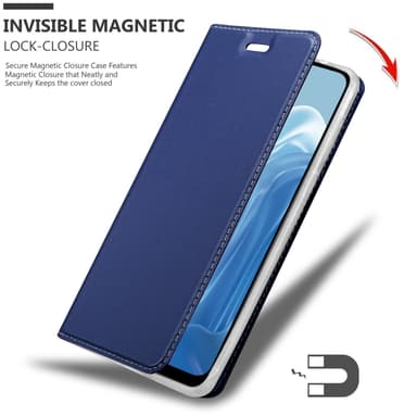 Realme 7 5G lommebokdeksel etui (blå)