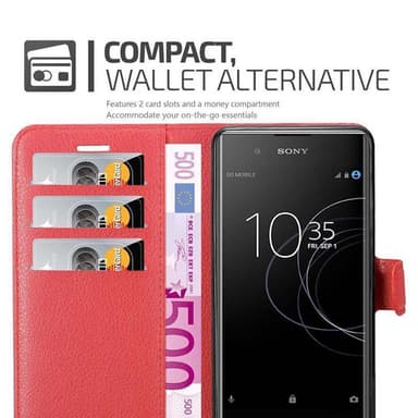 Sony Xperia XA1 PLUS Deksel Etui Case (rød)