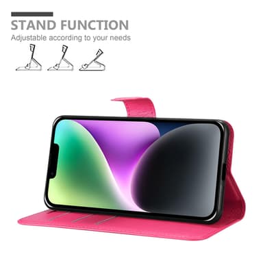iPhone 14 Deksel Etui Case (rosa)