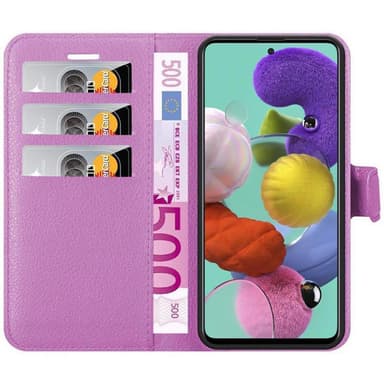 Samsung Galaxy A51 5G Deksel Etui Case (lilla)