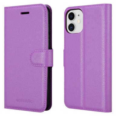iPhone 12 MINI Deksel Etui Case (lilla)
