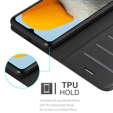 Samsung Galaxy M23 5G Deksel Etui Case (svart)
