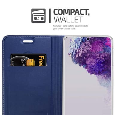 Samsung Galaxy S20 ULTRA lommebokdeksel etui (blå)