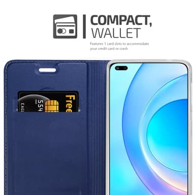 Honor 50 LITE lommebokdeksel etui (blå)
