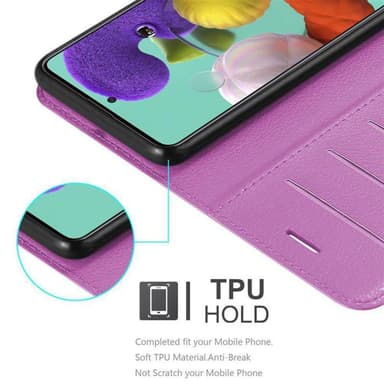 Samsung Galaxy A51 5G Deksel Etui Case (lilla)