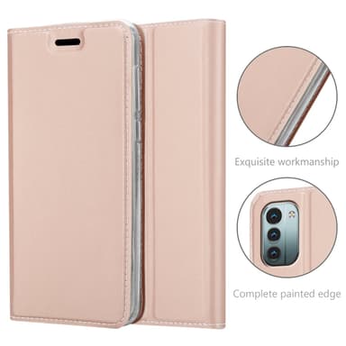Nokia G11 / G21 lommebokdeksel etui (rosa)