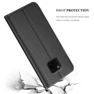 Huawei MATE 20 PRO lommebokdeksel etui (svart)
