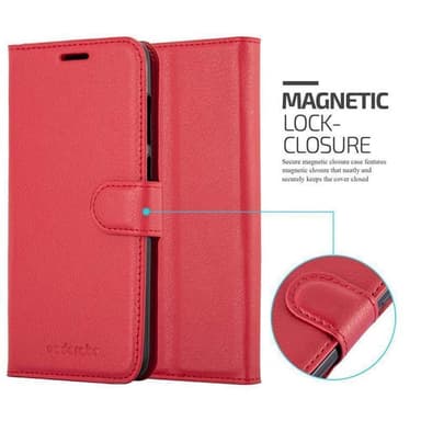 HTC Desire 12 Deksel Etui Case (rød)