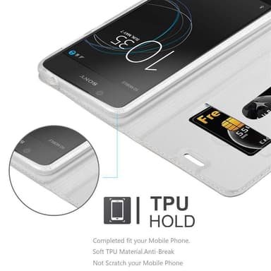 Sony Xperia L1 lommebokdeksel etui (sølv)
