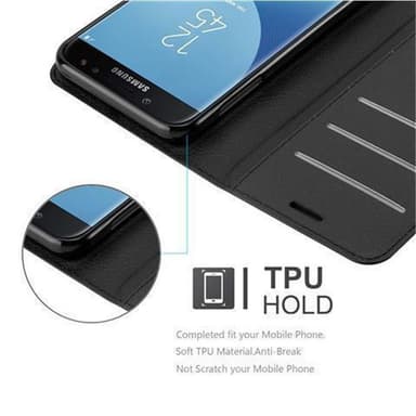 Samsung Galaxy J7 2017 Deksel Etui Case (svart)