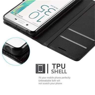 Sony Xperia X Deksel Etui Case (svart)