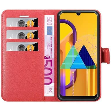 Samsung Galaxy M21 / M30s Deksel Etui Case (rød)
