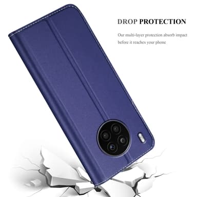 Honor 50 LITE lommebokdeksel etui (blå)