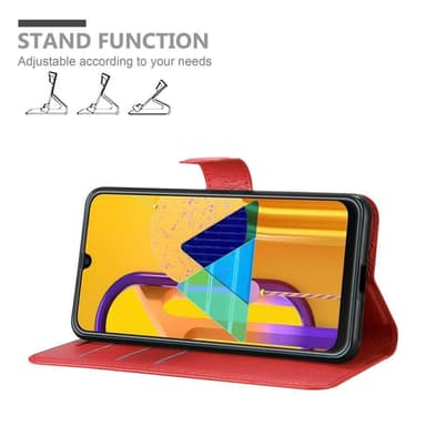 Samsung Galaxy M21 / M30s Deksel Etui Case (rød)