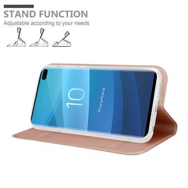 Samsung Galaxy S10 PLUS lommebokdeksel etui (rosa)