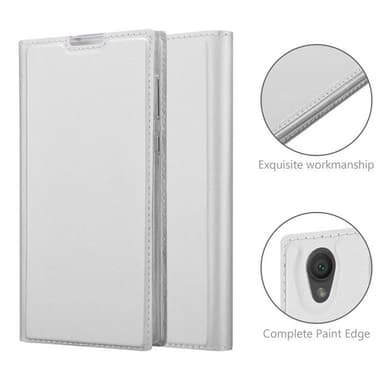 Sony Xperia L1 lommebokdeksel etui (sølv)