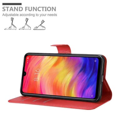 Xiaomi RedMi NOTE 7 Deksel Etui Case (rød)