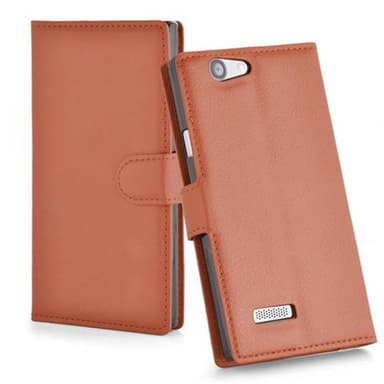 ZTE Blade L2 Deksel Etui Case (brun)
