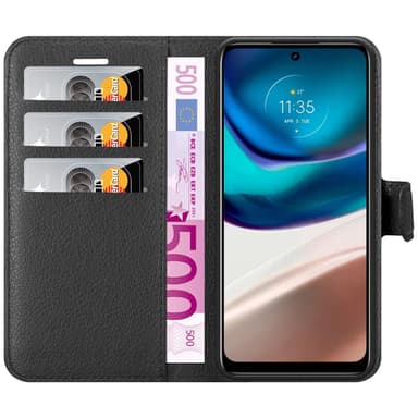 Motorola MOTO G42 Deksel Etui Case (Svart)