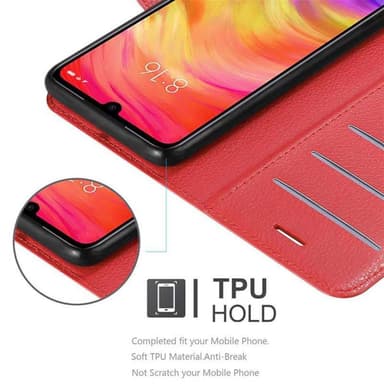 Xiaomi RedMi NOTE 7 Deksel Etui Case (rød)