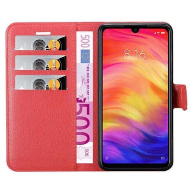 Xiaomi RedMi NOTE 7 Deksel Etui Case (rød)